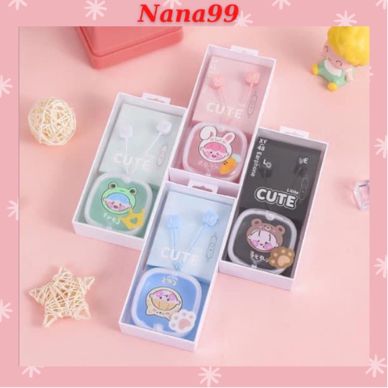 Dây Và Kèm Mic Kèm Hộp Rất Đáng Yêu Nana TN936