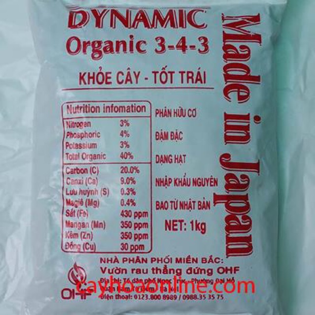 Phân gà Nhật Dynamic 1kg