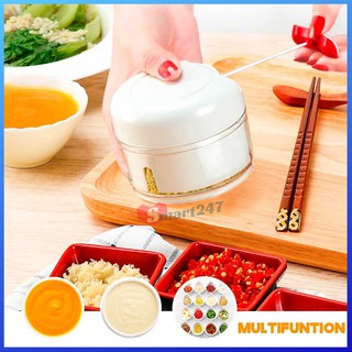 Máy xay tỏi ớt cầm tay chopper HS16, May xay toi ot da nang, Dung cu xay toi ot nhỏ gọn, xay được nhiều loại gia vị
