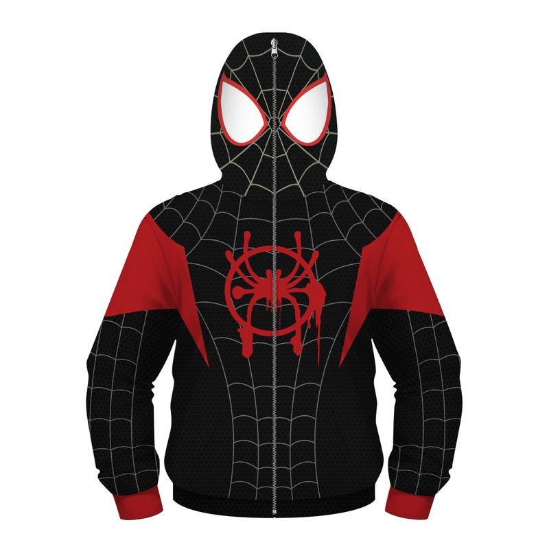 Áo Khoác Hoodie Có Khóa Kéo In Hình Phi Hành Gia 3D Hóa Trang Halloween Cho Bé Trai