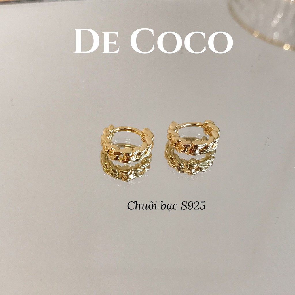 Khuyên tai nữ Mini Rings decoco.accessories