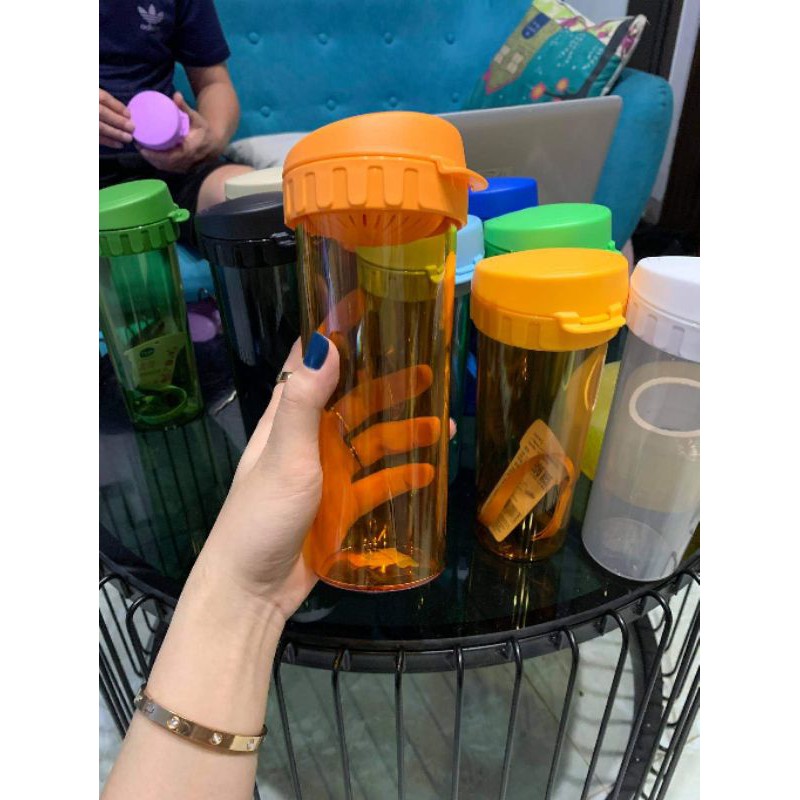 Bình nước có ngăn lọc Tupperware Drinking Flask 400ml