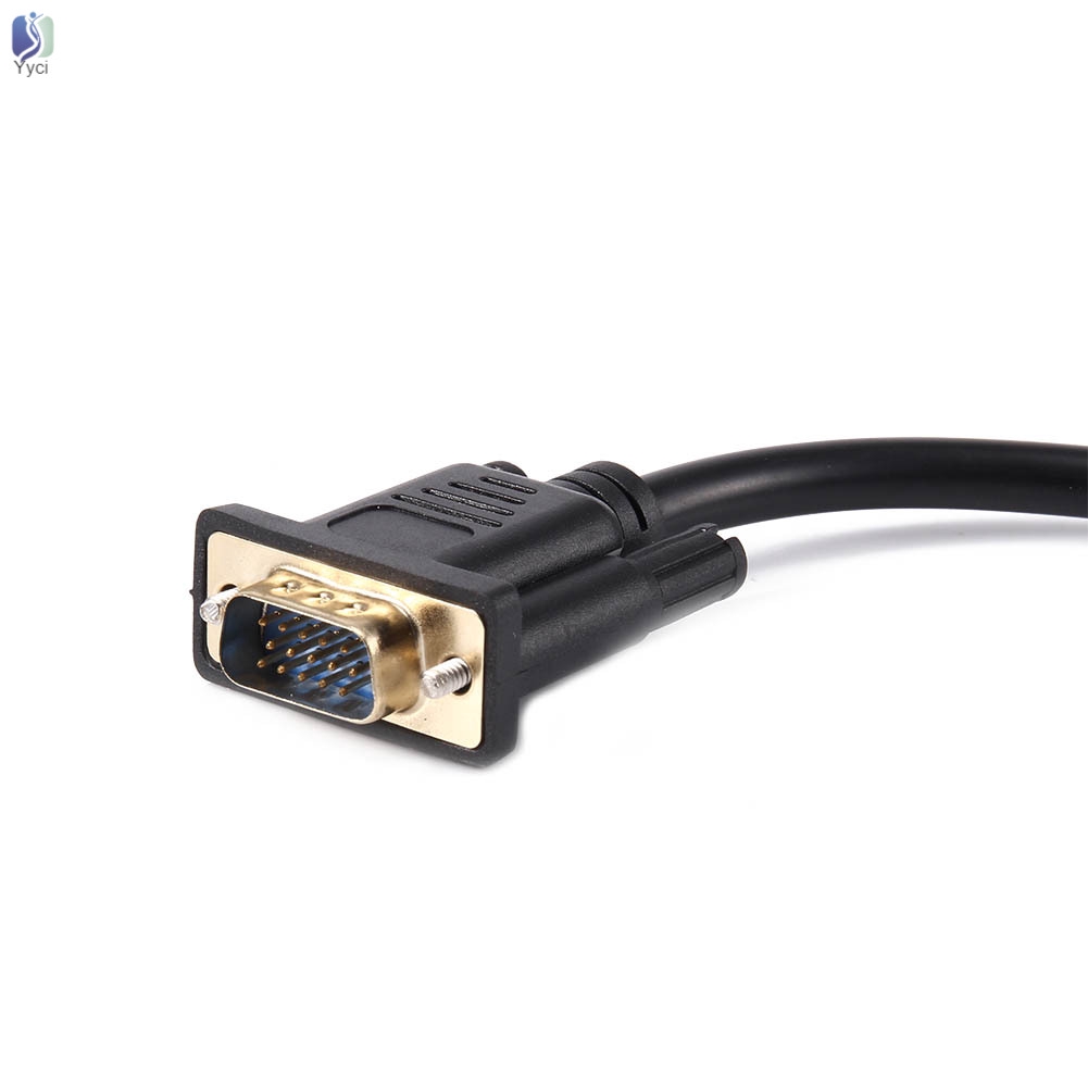 Cáp mở rộng kết nối đầu với cổng VGA 30cm 15 chân cho máy chiếu màn hình TV