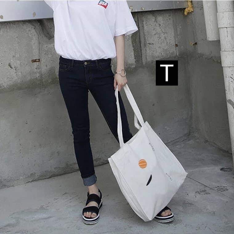 [Túi tote] Túi vải quả bóng DTR0319