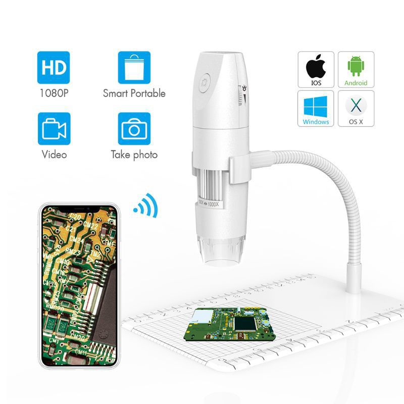 Kính hiển vi USB không dây | Kết nối Wifi siêu nhanh