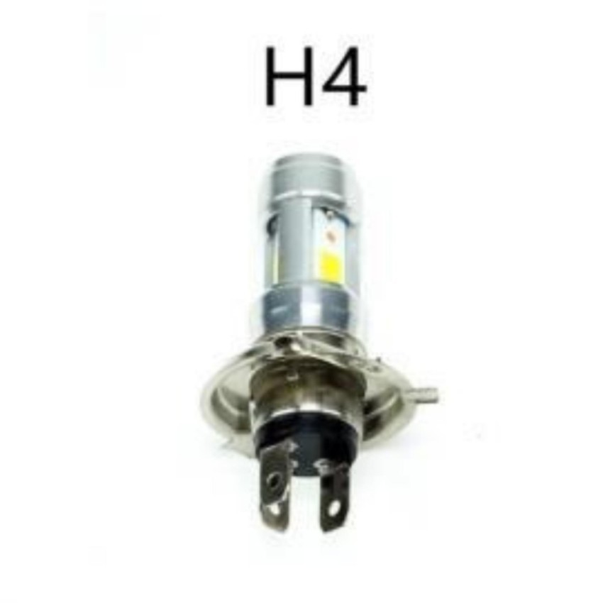 Đèn pha led 3 chân H4 gắn pha xe máy [SKM]