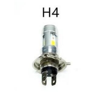 Đèn pha led 3 chân H4 gắn pha xe máy [SKM]