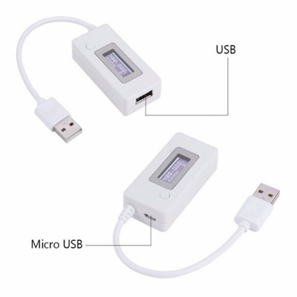 Usb Kiểm Tra Điện Áp Mini Bubbance Shop61 Cổng Usb Dc 4-30v,0-99h