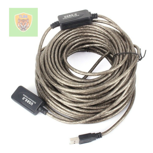 Cáp nối dài USB 10m giá rẻ CÓ CHÍP .