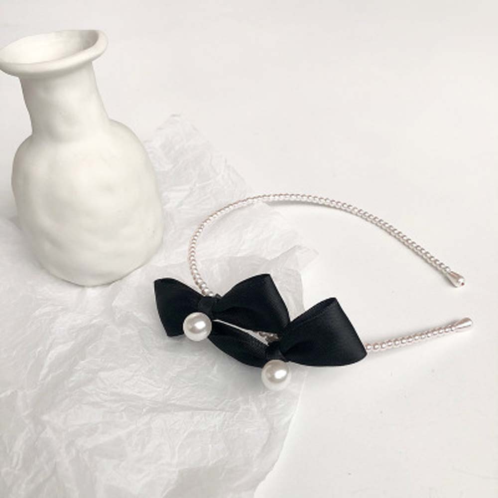 Cài Tóc Đính Nơ Phong Cách Retro Nữ Tính