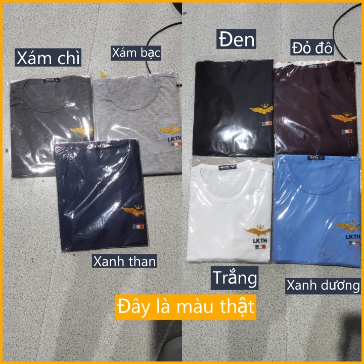 Áo thun nam tay dài TN170 logo đại bàng vải sợi tre tổng hợp bảo vệ môi trường | BigBuy360 - bigbuy360.vn