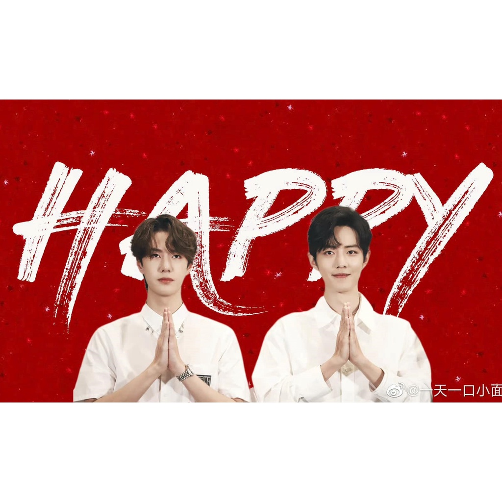 Set ảnh dán 3,5 x 5,4 cm BJYX (Vương Nhất Bác - Tiêu Chiến) - Sticker Bác Quân Nhất Tiêu dán trang trí vở, góc học tập
