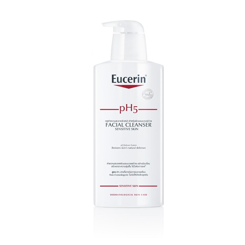 Sữa rửa mặt không gây kích ứng cho da nhạy cảm Eucerin pH5 Facial Cleanser 400ml