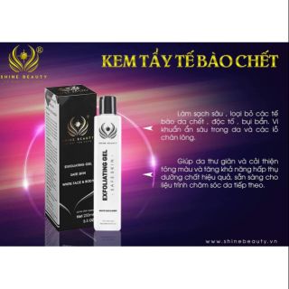 Tẩy da chết shine beauty