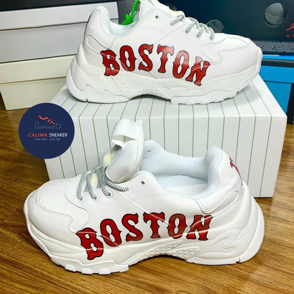[HOT TREND] Giày Boston _M.L.B_ trắng  Sneaker Nam Nữ Full Size 36-43 / Giày đế độn / Calima Sneaker | BigBuy360 - bigbuy360.vn