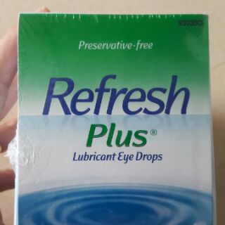 (Mua tại Mỹ) Nước nhỏ mắt nhân tạo Refresh Plus 100 tép
