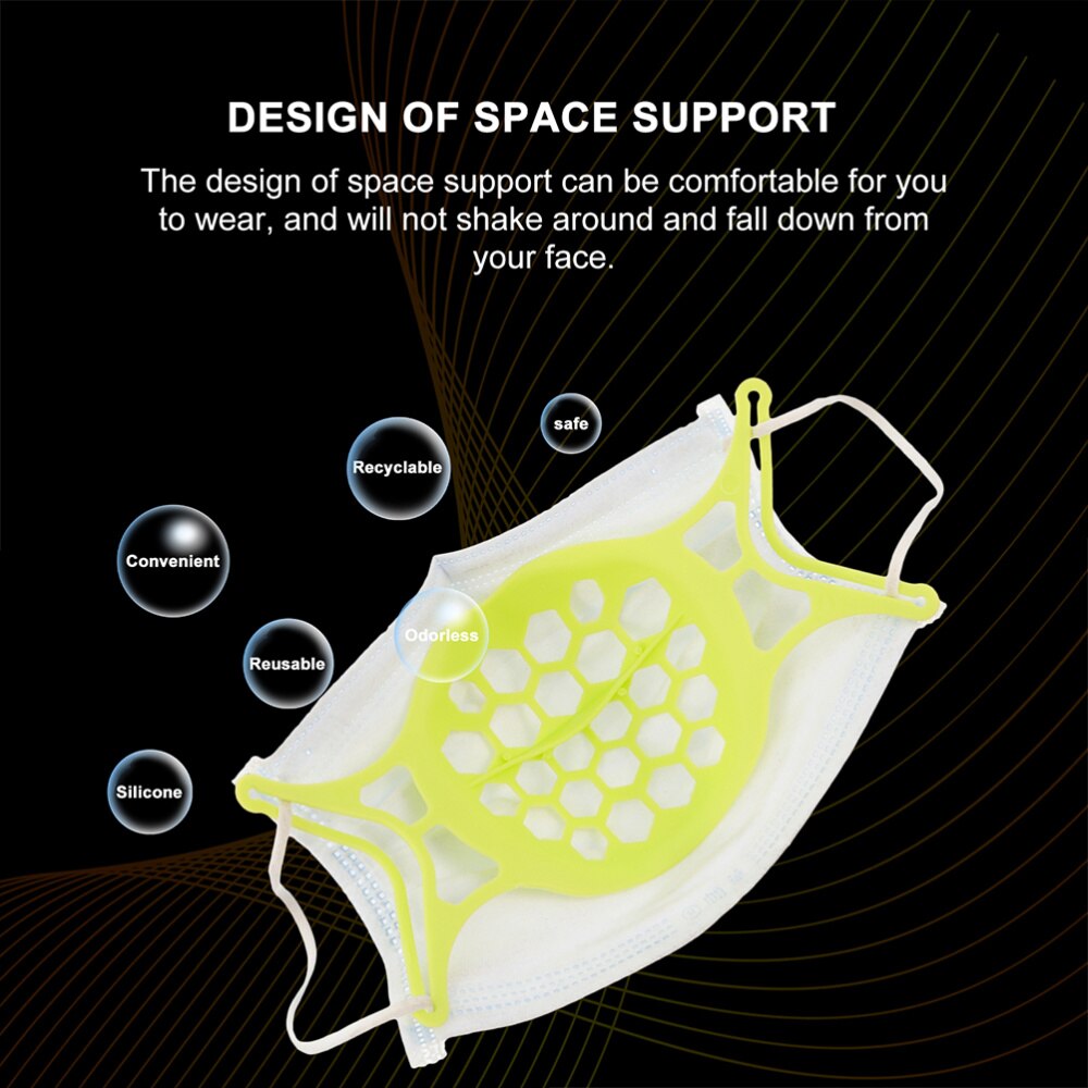 Miếng đệm lót khẩu trang bằng silicon thoáng khí không trôi son | BigBuy360 - bigbuy360.vn