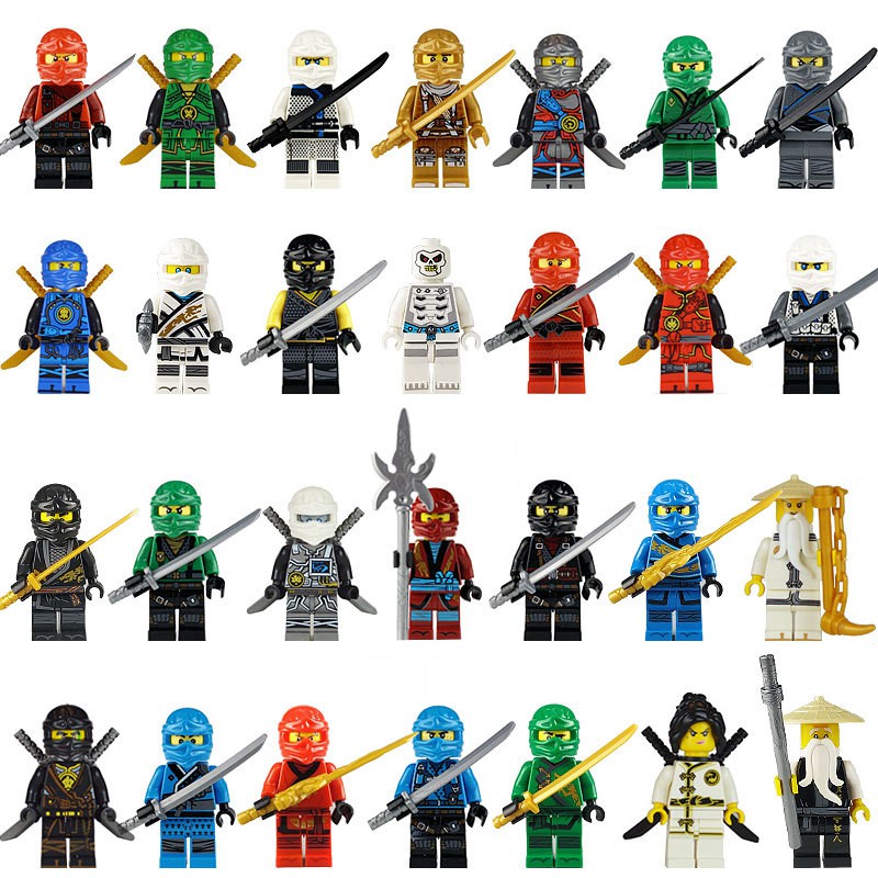 Combo 8 Nhân Vật Lego Ninjago - Ninja Phantom Rẻ Vô Địch - Smarthome toys