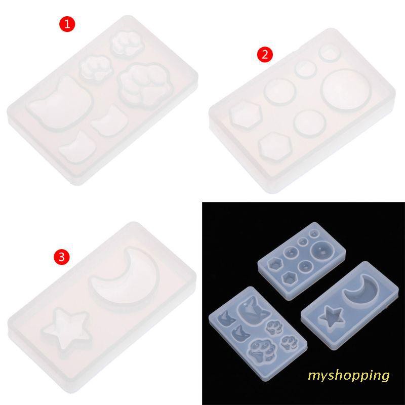 Khuôn Silicone Tạo Hình Móng Vuốt Mặt Trăng Làm Trang Sức Diy