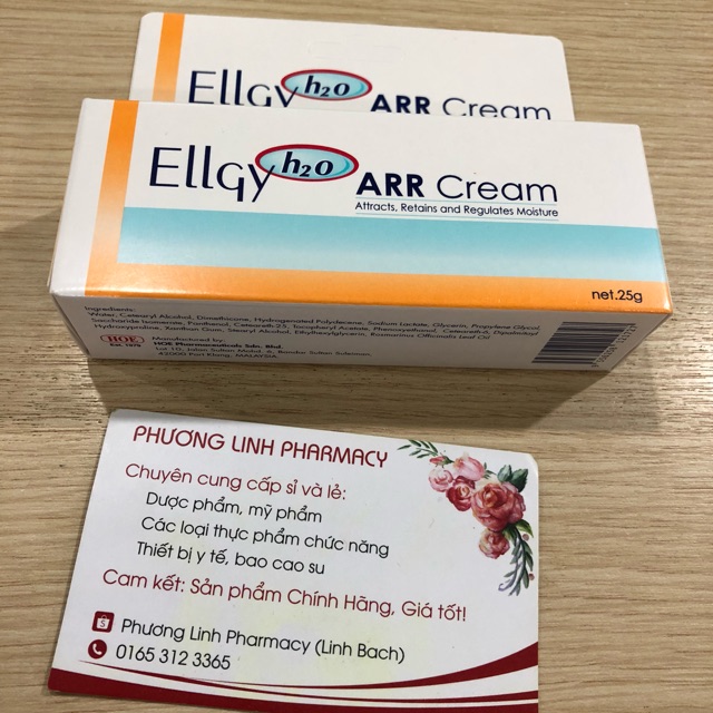 KEM DƯỠNG ẨM ELLGY H2O