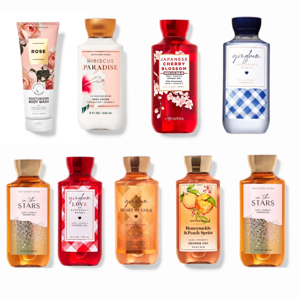 Sữa tắm bath and bodywork