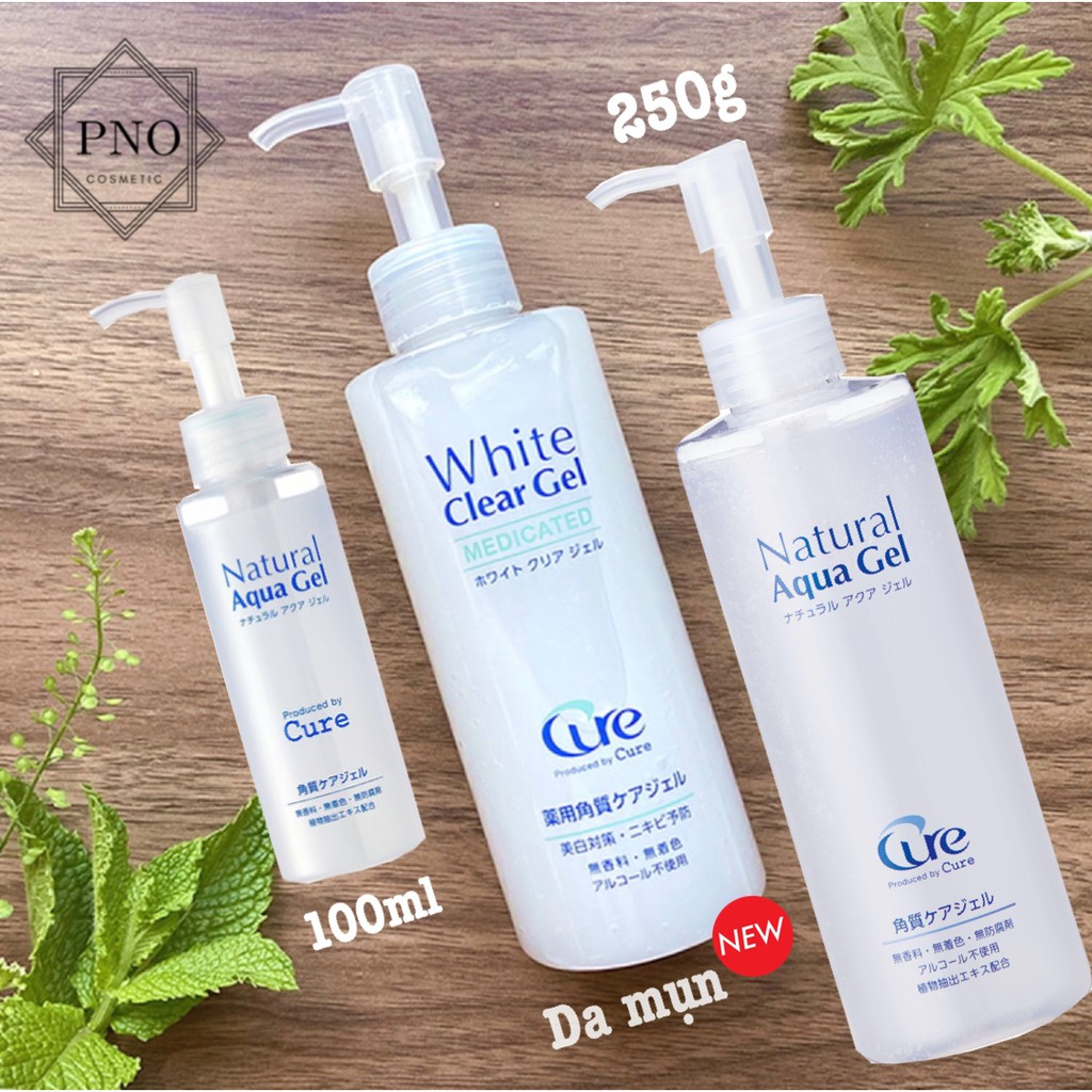 ( Mới về ) Tẩy tế bào chết CURE Natural Aqua Gel (mini 100ml)