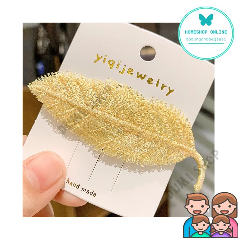Set 3 cái kẹp mái hình lá phong cách Hàn Quốc HOME SHOP ONLINE sale