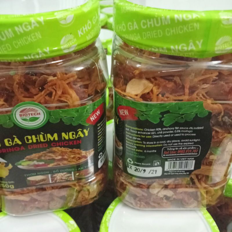 Khô gà chùm ngây 250g Biotech Foods Việt Nam | BigBuy360 - bigbuy360.vn