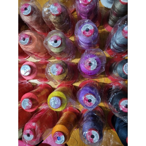 10 cuộn chỉ thêu coats tex 27 cuộn 3000m