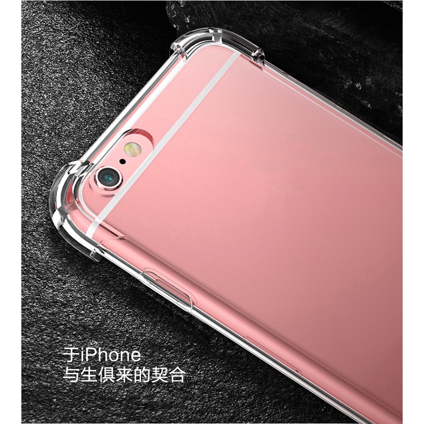 Ốp lưng có túi khí 4 góc chống rơi cho Iphone 12 11 8/7 8 Plus X / Xs Max X R 6 / 6S Plus | BigBuy360 - bigbuy360.vn