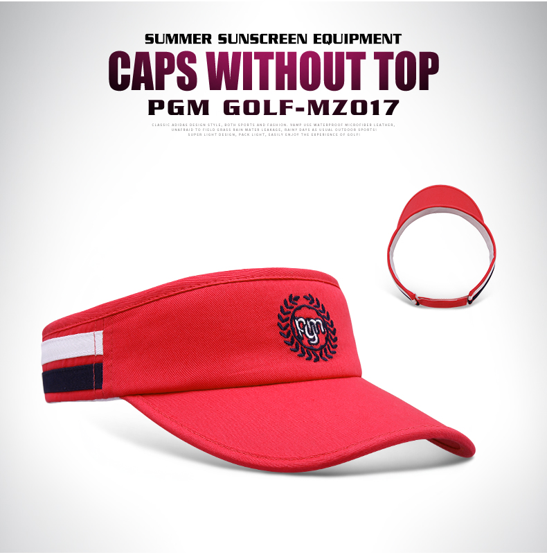 MŨ GOLF LƯỠI TRAI NỬA ĐẦU - PGM GOLF CAPS WITHOUT TOP - MZ017