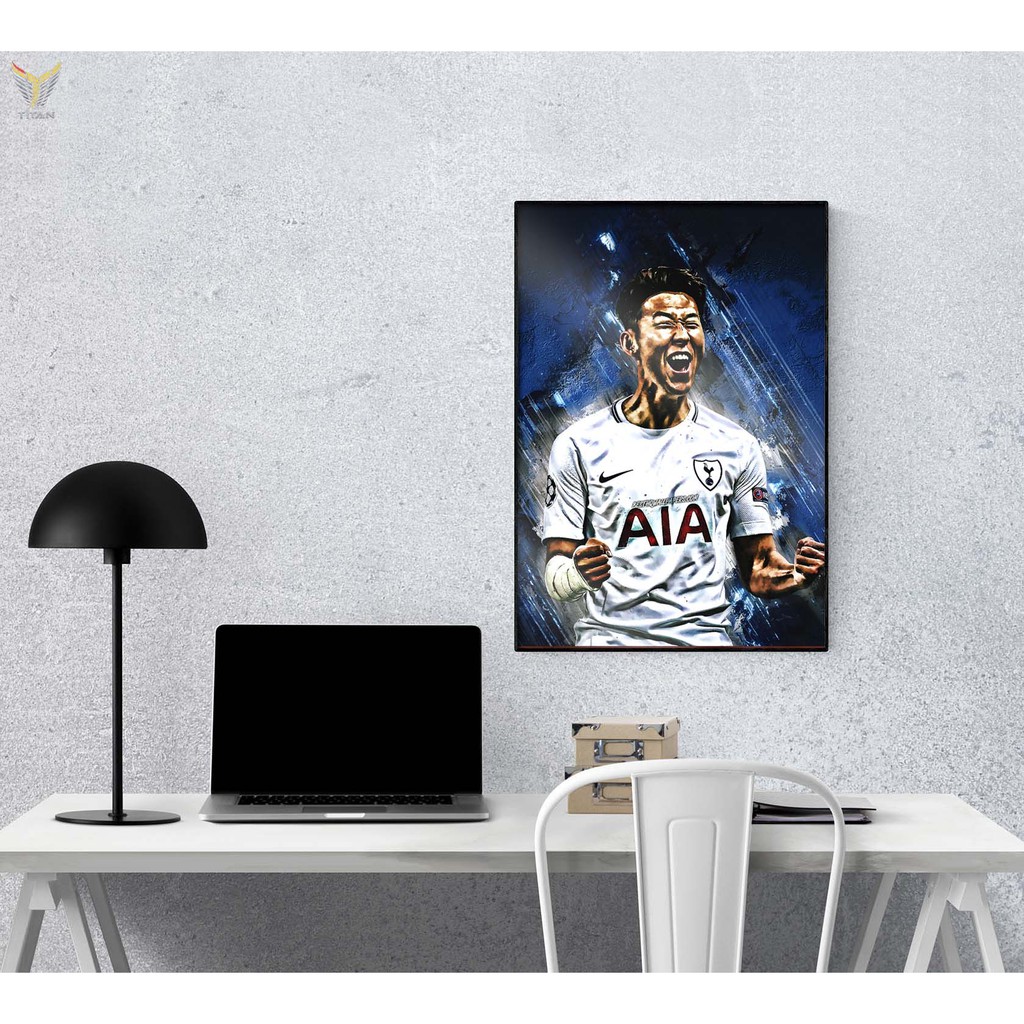 Tranh cầu thủ Son Heung-Min 02 cực chất