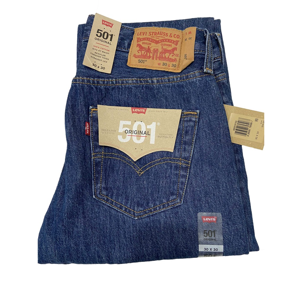 Quần Jeans Levi’s® 501® Dark Stonewash (00501-0194)