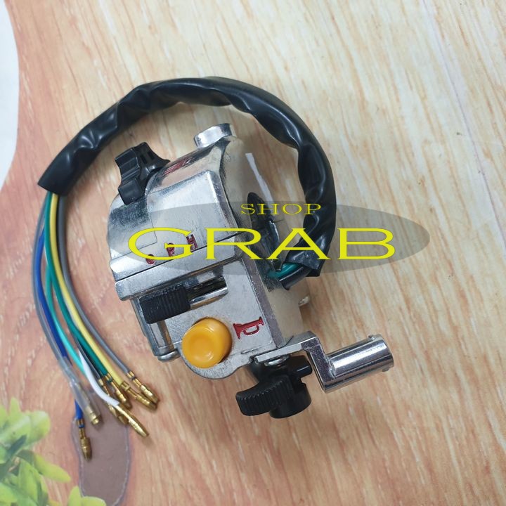 Cụm công tắc tay lái Bên Trái xe CUB 82 có Đề  - G2736