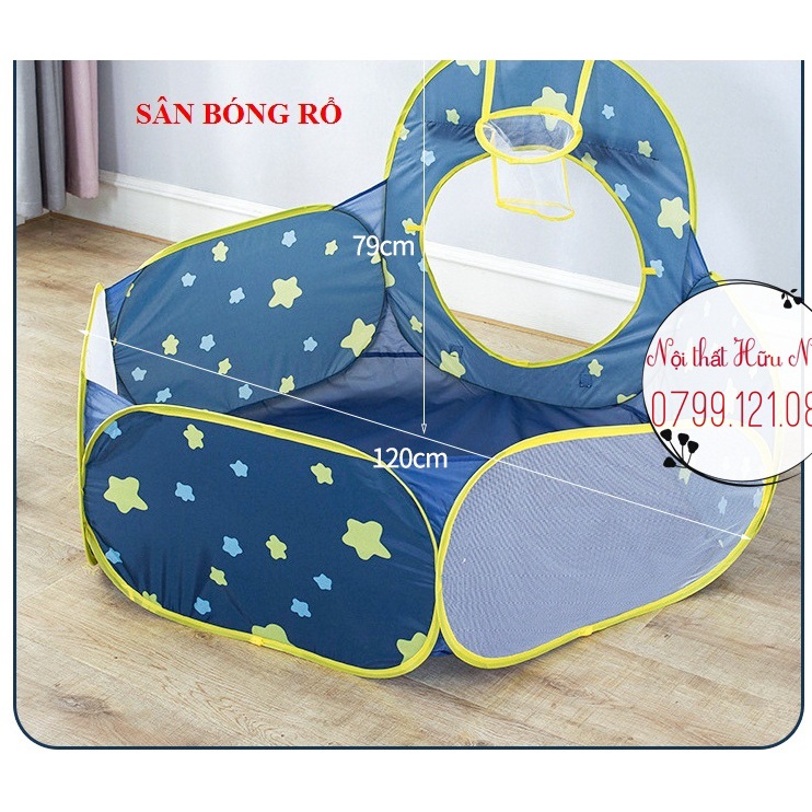 Bộ combo Lều vải,đường hầm,nhà banh cho bé  đồ chơi trẻ em