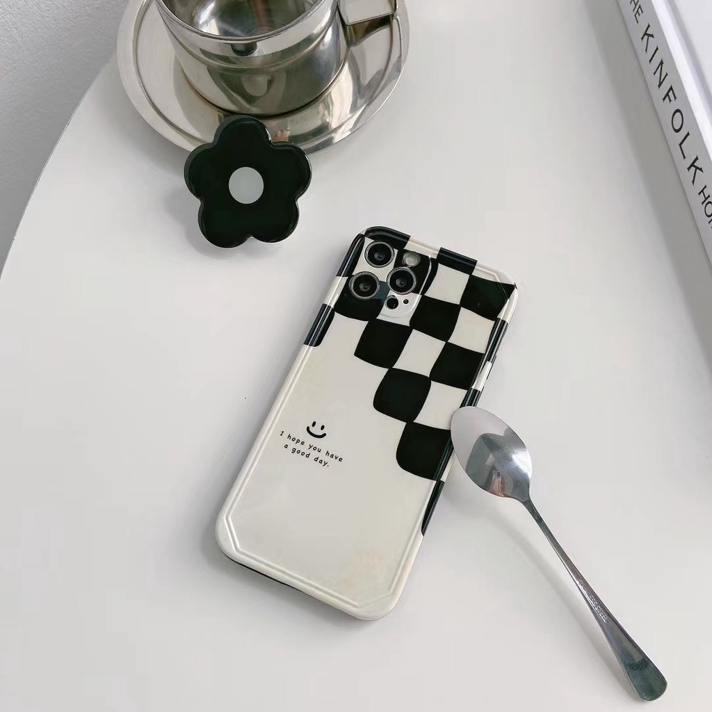 Ốp Điện Thoại tpu Mềm Chống Rơi Có Giá Đỡ Hình Hoa Cho Iphone 14promax 13promax 12 pro max 11 pro max xs max xr x 7 8 plus