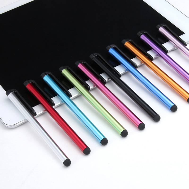 Set 10 Bút Cảm Ứng Nhiều Màu Sắc Cho Ipad Mini 1 2 3 4 Air Pro 9.7 Kindle Paperwhite Iphone