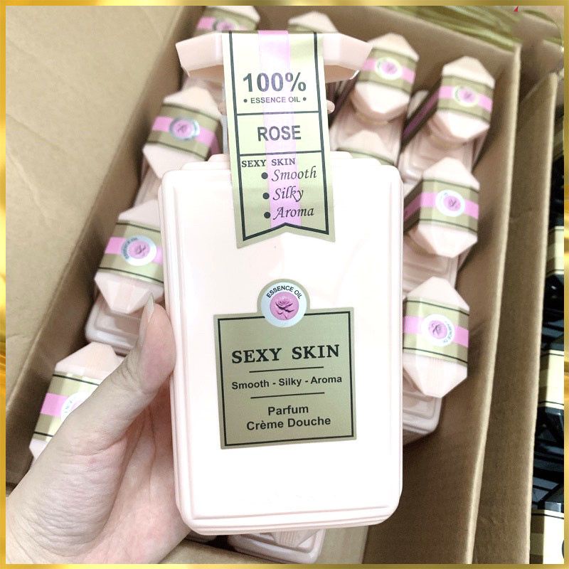 Sữa tắm hương nước hoa Pháp Sexy Skin 600ml