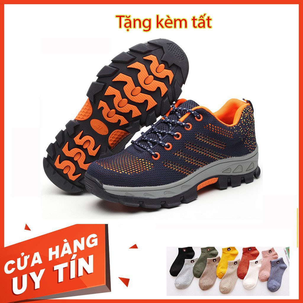 Giày bảo hộ lao động thể thao thời trang - chống đinh chống va đập QC M06