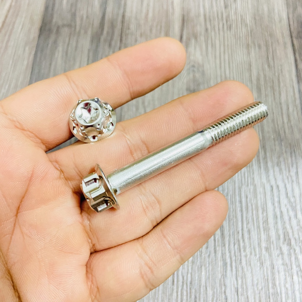 Khâu baga dè trước xe DREAM, SUPER DREAM các đời chất liệu inox 304 gia công Cnc