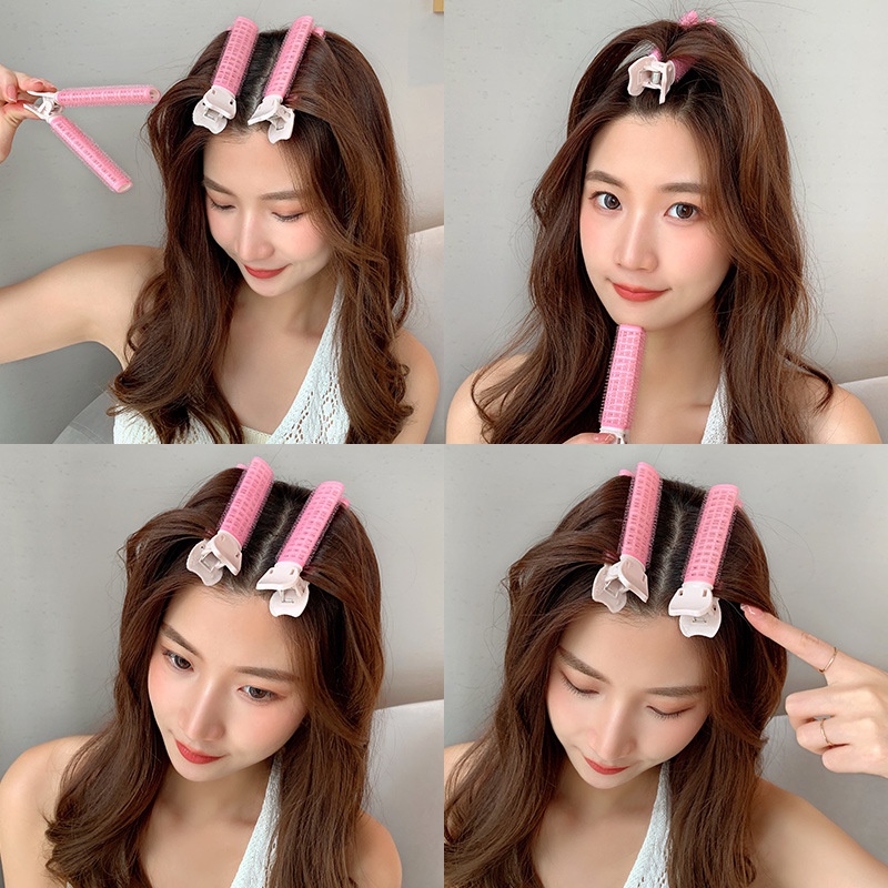 Kẹp tóc tạo kiểu tóc xoăn theo phong cách Hàn Quốc