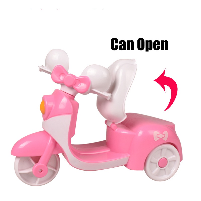 Mô hình xe mô tô đồ chơi Mini cho búp bê