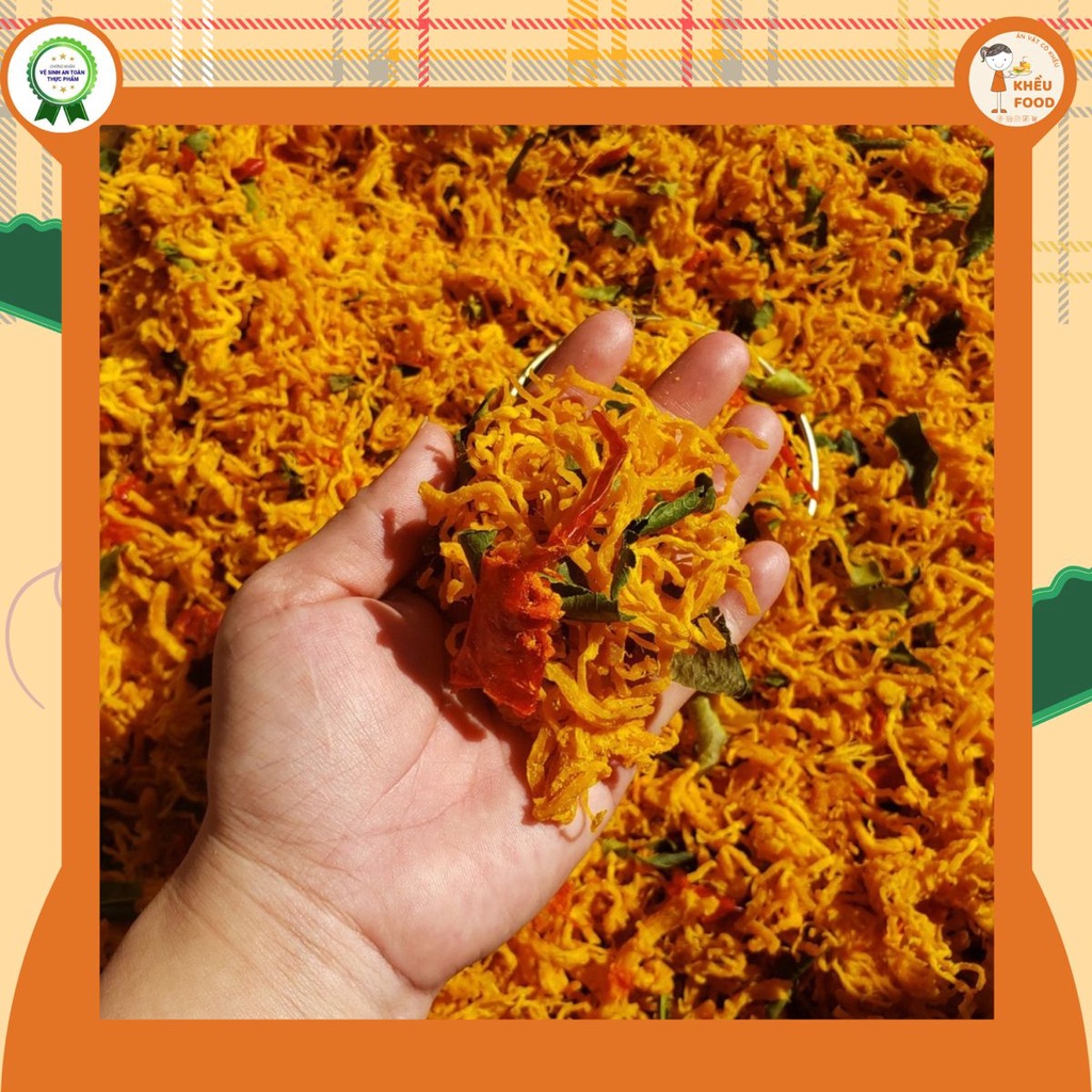 Khô gà lá chanh mềm ngon 300g hủ pet - Khều Food | BigBuy360 - bigbuy360.vn
