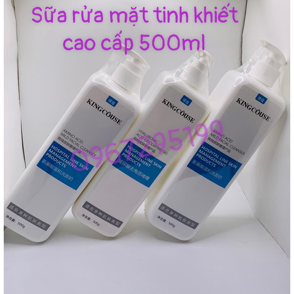 Sữa rửa mặt spa tinh khiết cao cấp 500ml