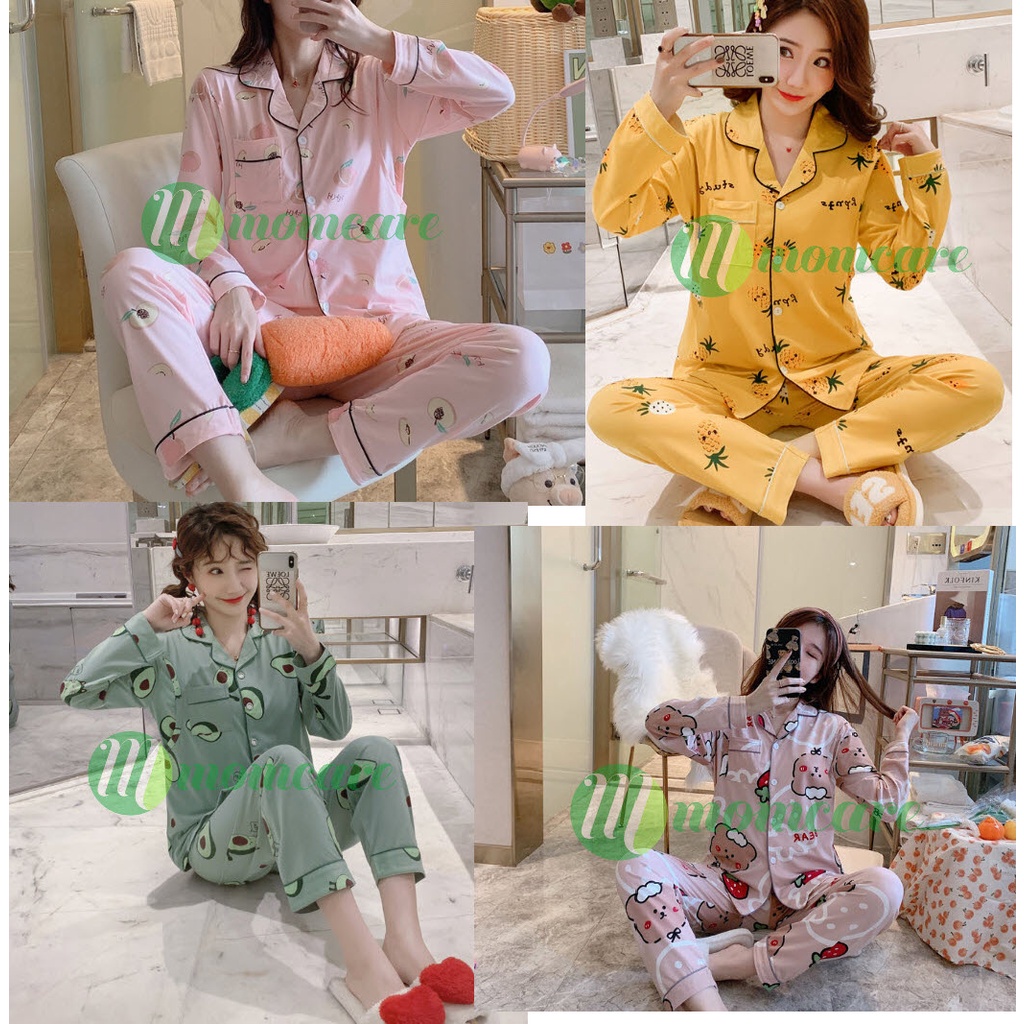 Pijama bầu sau sinh cho con bú ti ẢNH THẬT - Đồ bộ ngủ bầu đẹp mặc nhà - Quần áo thời trang mùa hè cho mẹ giá rẻ Bigsize