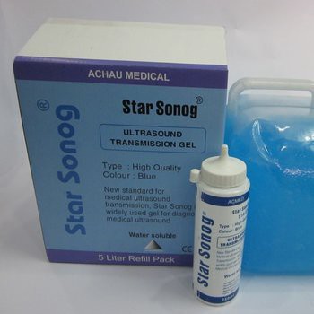 Gel lạnh dùng cho triệt lông,siêu âm 5lít (màu trắng,màu xanh)