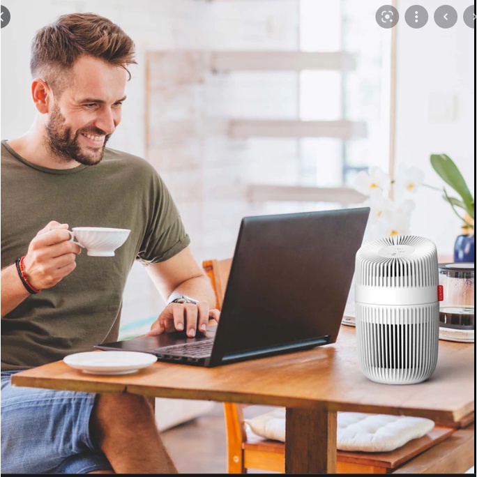 Máy Lọc Không Khí BONECO P130 Bộ Lọc HEPA Lọc Bụi, Vi Khuẩn, Khử Mùi Phòng Ngủ - Hàng Chính Hãng, Bảo Hành 24 Tháng