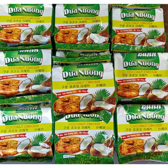Đặc Sản Đà Nẵng: Bánh Dừa Nướng xuất khẩu Lợi Phổ