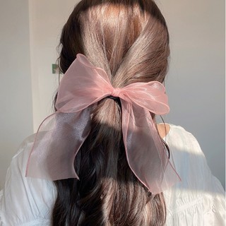 Cột tóc nơ ruy băng vải voan Fairy Princess Ribbon