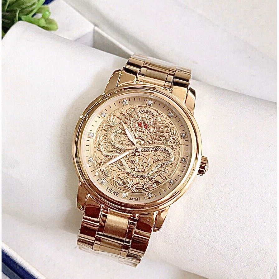 Đồng Hồ Nam TIEKE - Đồng Hồ Cơ – Mặt Rồng Cao Cấp | BigBuy360 - bigbuy360.vn